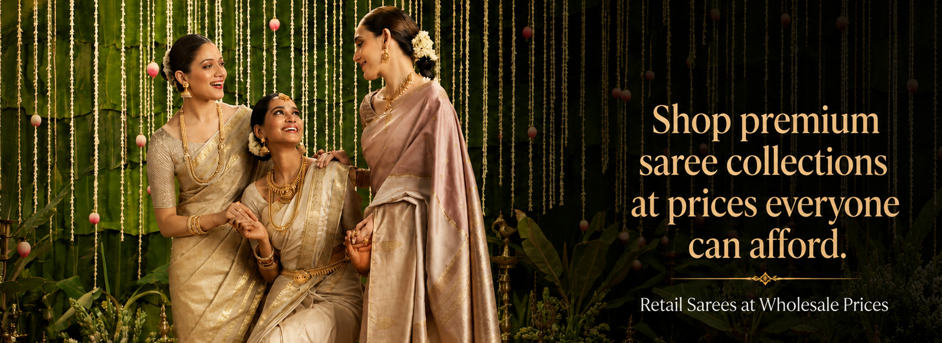 saree banner mob
